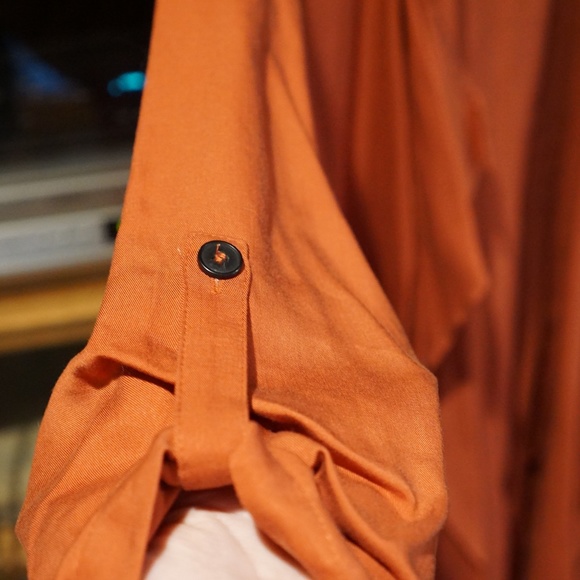 Rust color trench from H&M - Picture 2 of 8